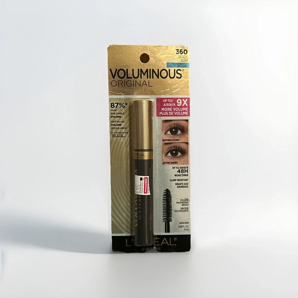 L'Oreal Paris Voluminous Original Waterproof Mascara Volume Color‎ 360 Black